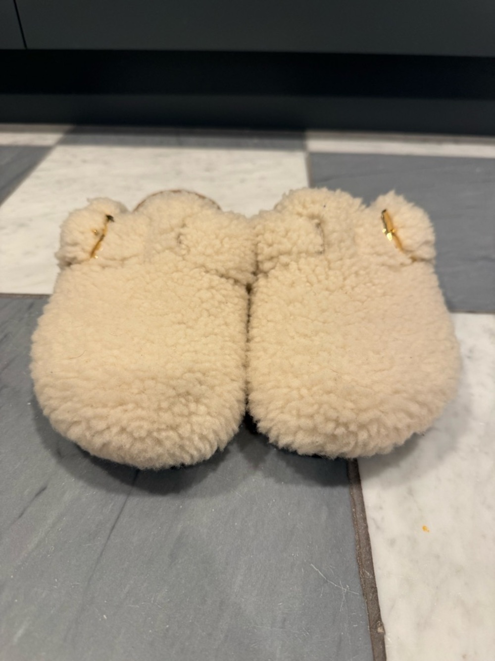 Birkenstock Boston Big Buckle Teddy Shirling Clogs - Picture 7 of 7